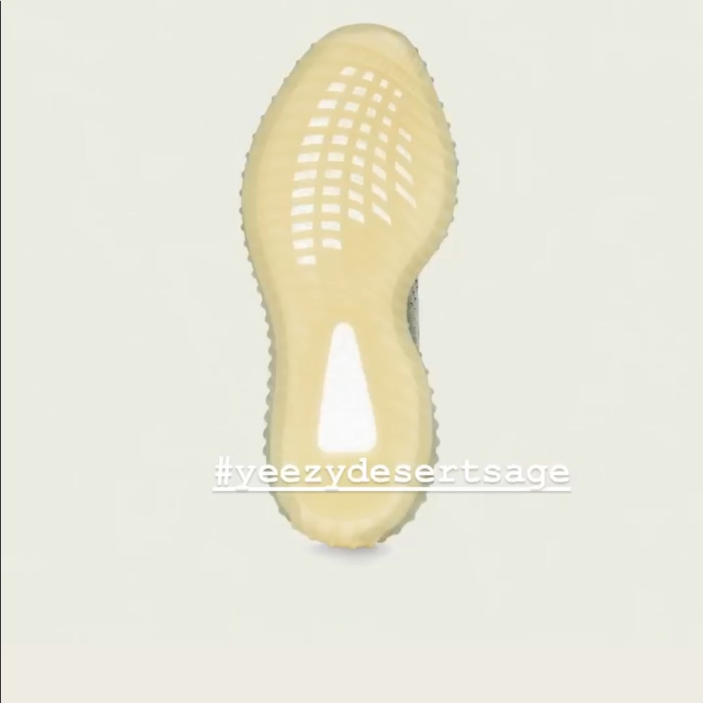Brand new YEEZY DESERT SAGE size 10 1/2 new/tags - Picture 4 of 4